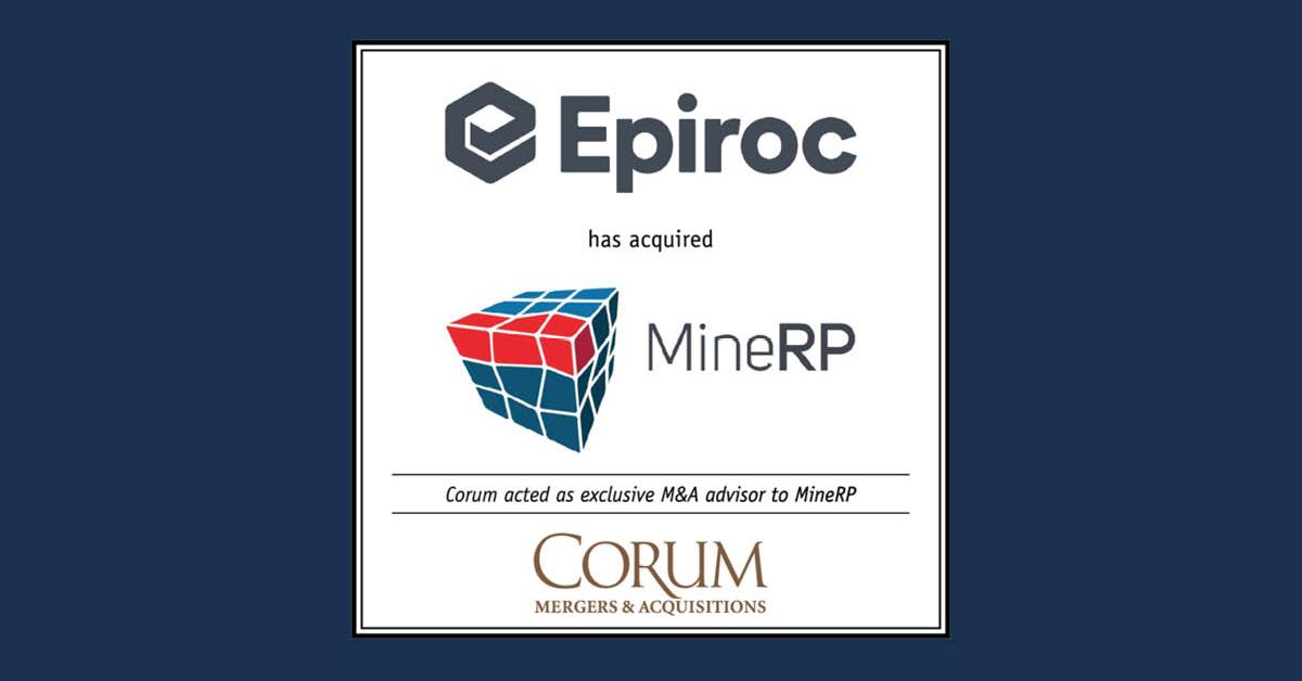 Epiroc MineRP Corum Group